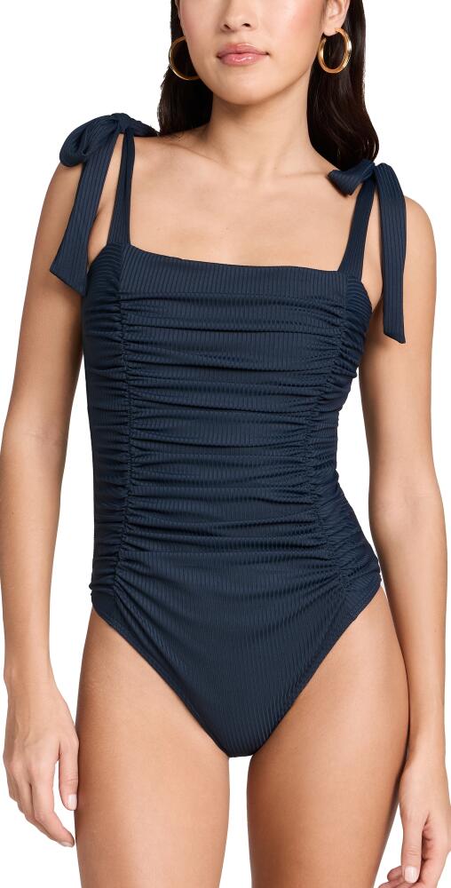 MINKPINK Constance Ruched One Piece Navy Cover