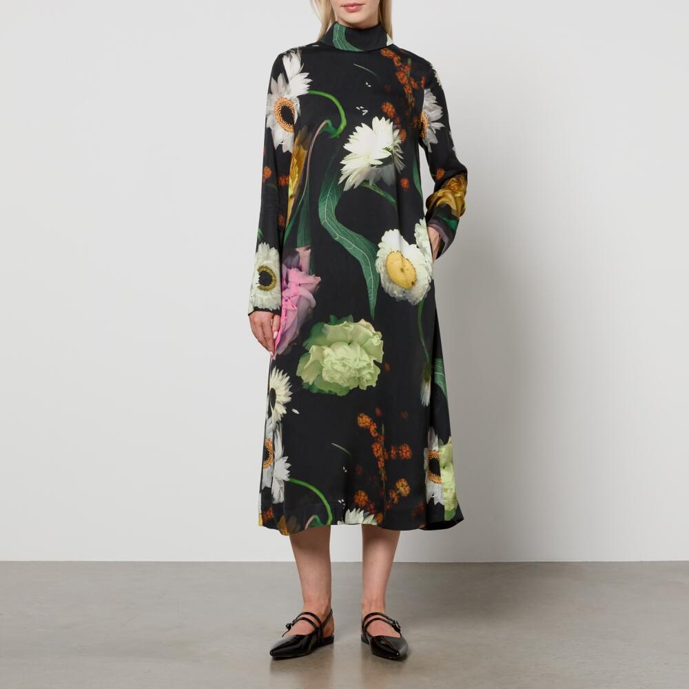 Stine Goya Millie Floral-Print Tencel™ Lyocell-Blend Dress Cover