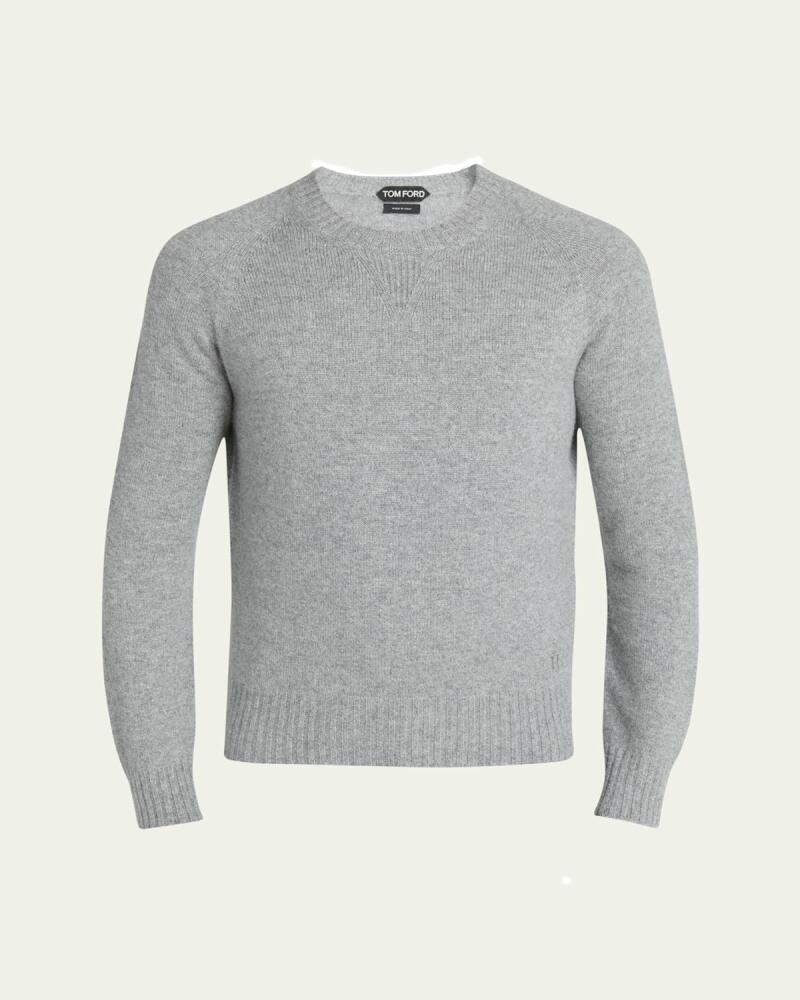 TOM FORD Men's Seamless Cashmere Crewneck Sweater Cover