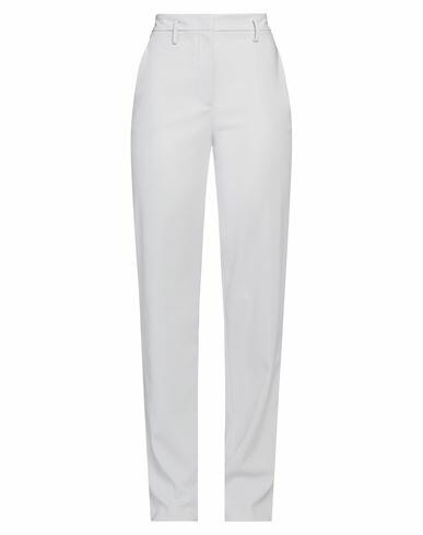 Patrizia Pepe Woman Pants Light grey Polyester, Elastane Cover