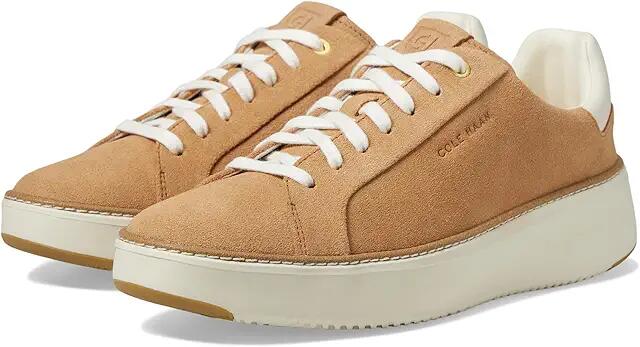 Cole Haan Grandpro Topspin Sneakers (Biscuit Suede/Ivory) Women's Shoes Cover