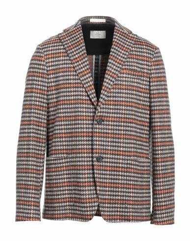 Altea Man Blazer Brown Cotton, Virgin Wool Cover