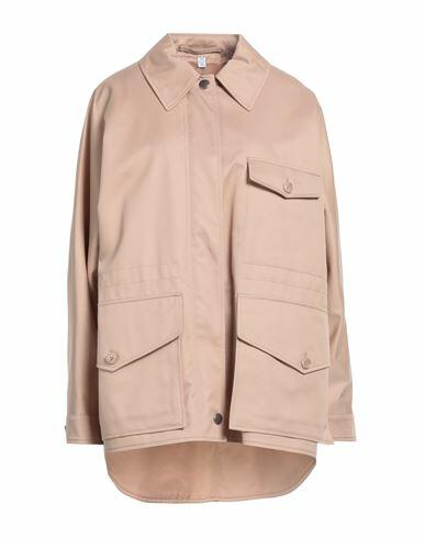 Burberry Woman Overcoat & Trench Coat Beige Cotton Cover