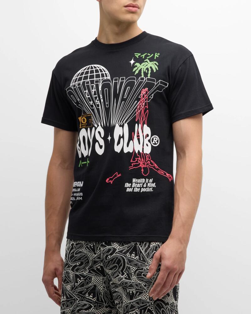 Billionaire Boys Club Men's Billionaire Boys Around The World T-Shirt Cover