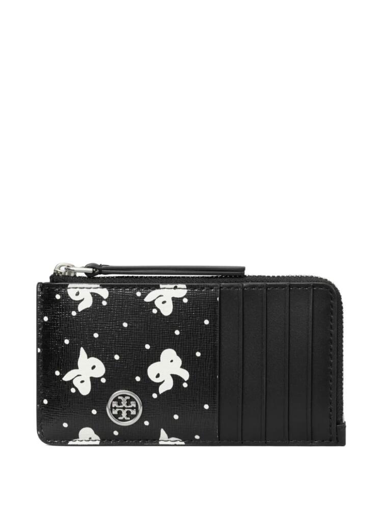 Tory Burch Robinson Printed wallet - Black Cover