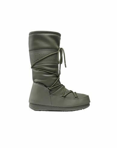 Moon Boot Moon Boot Ankle Boots Woman Ankle boots Green Polyester Cover