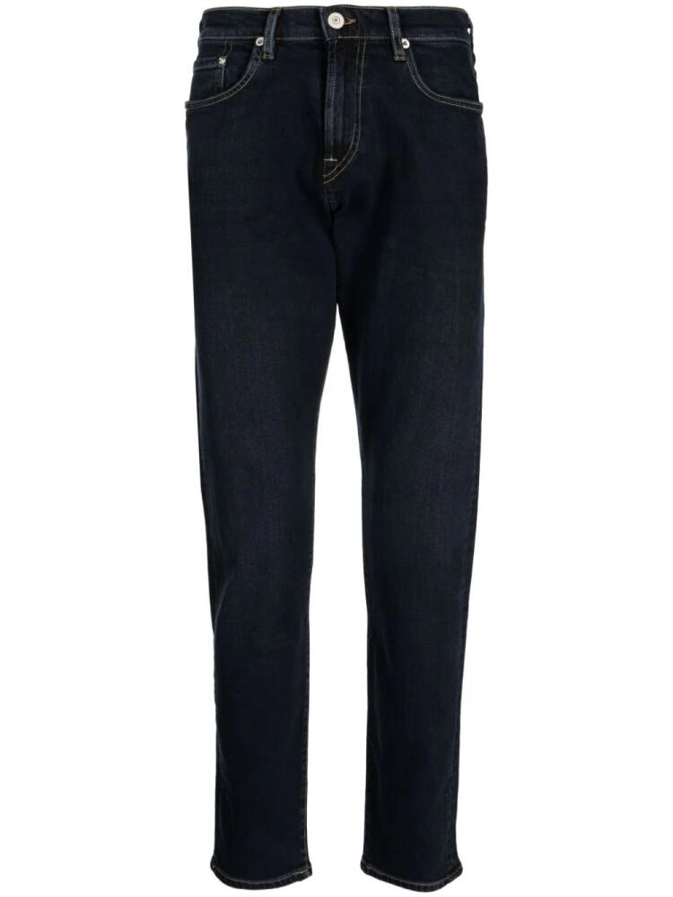 PS Paul Smith mid-rise straight-leg jeans - Blue Cover