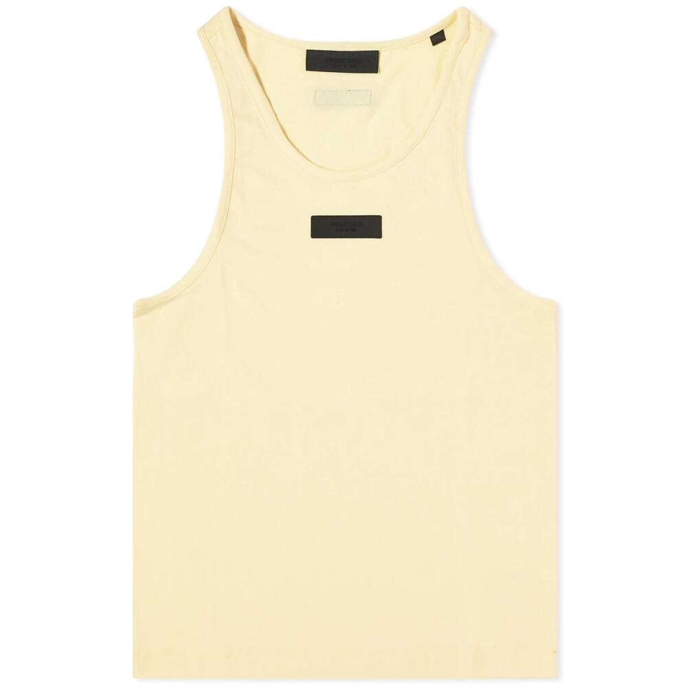 Fear of God ESSENTIALS Women's Tank Top in Garden Yellow Cover