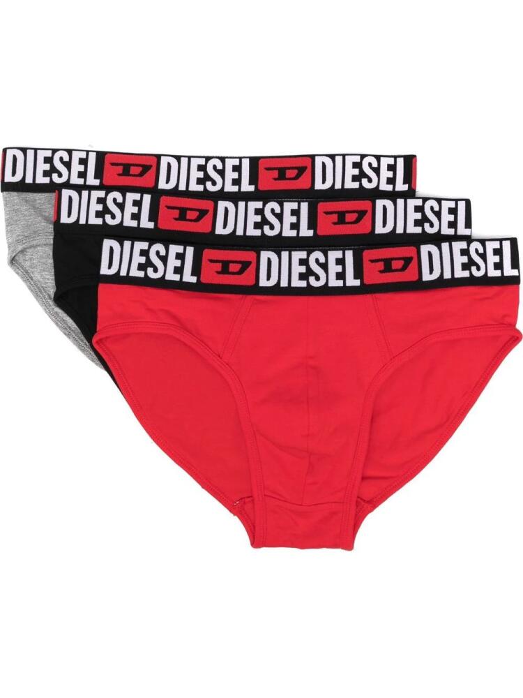 Diesel Umbr-Andre briefs (pack of three) - Black Cover