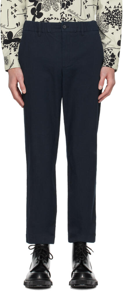 NN07 Navy Theodor 1447 Trousers Cover