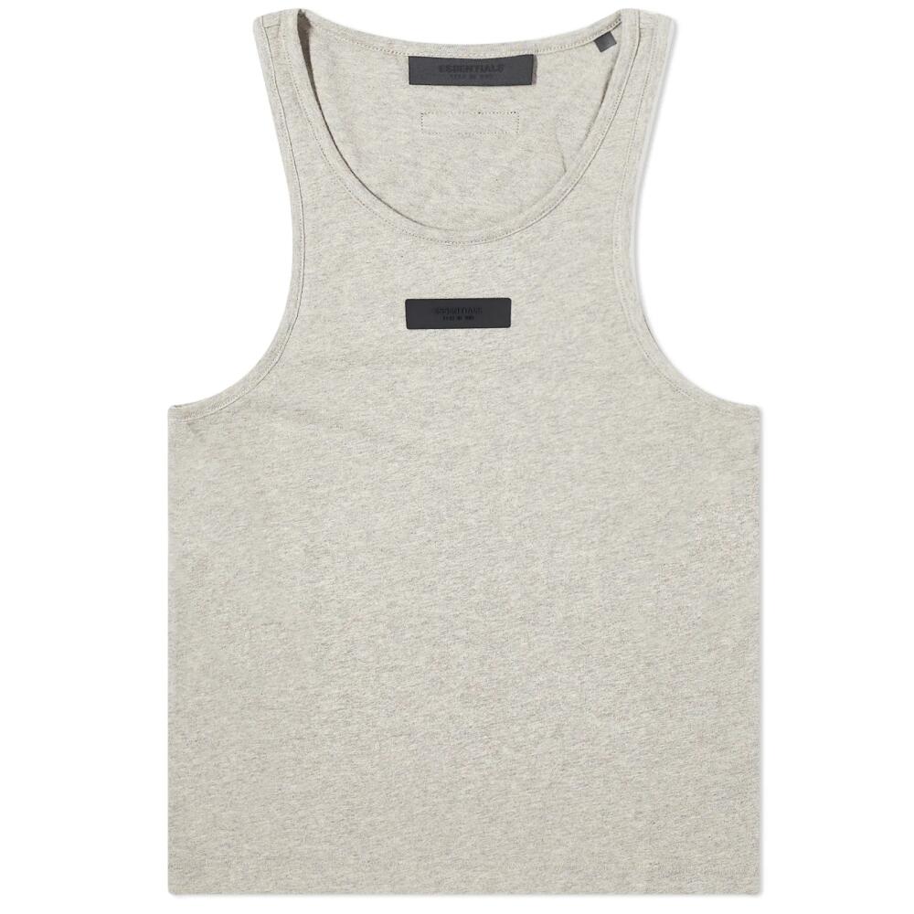 Fear of God ESSENTIALS Women's Tank Top in Dark Heather Oatmeal Cover