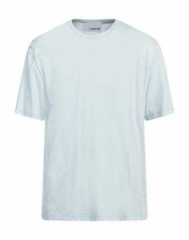 Costumein Man T-shirt Sky blue Cotton Cover