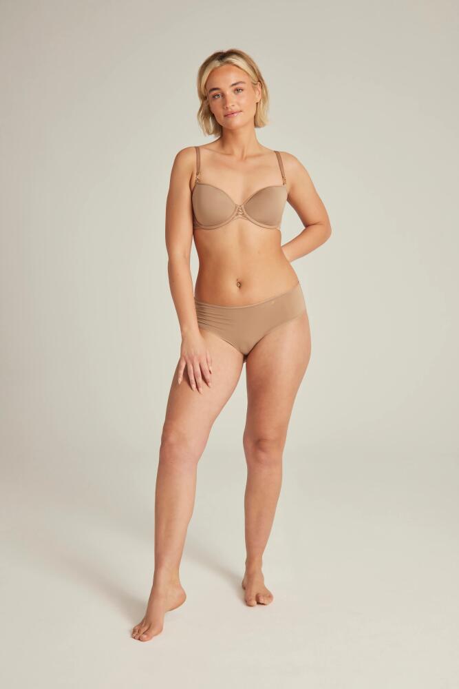 Nudea The Stretch Mid Rise Bikini Brief in Bare03 Cover