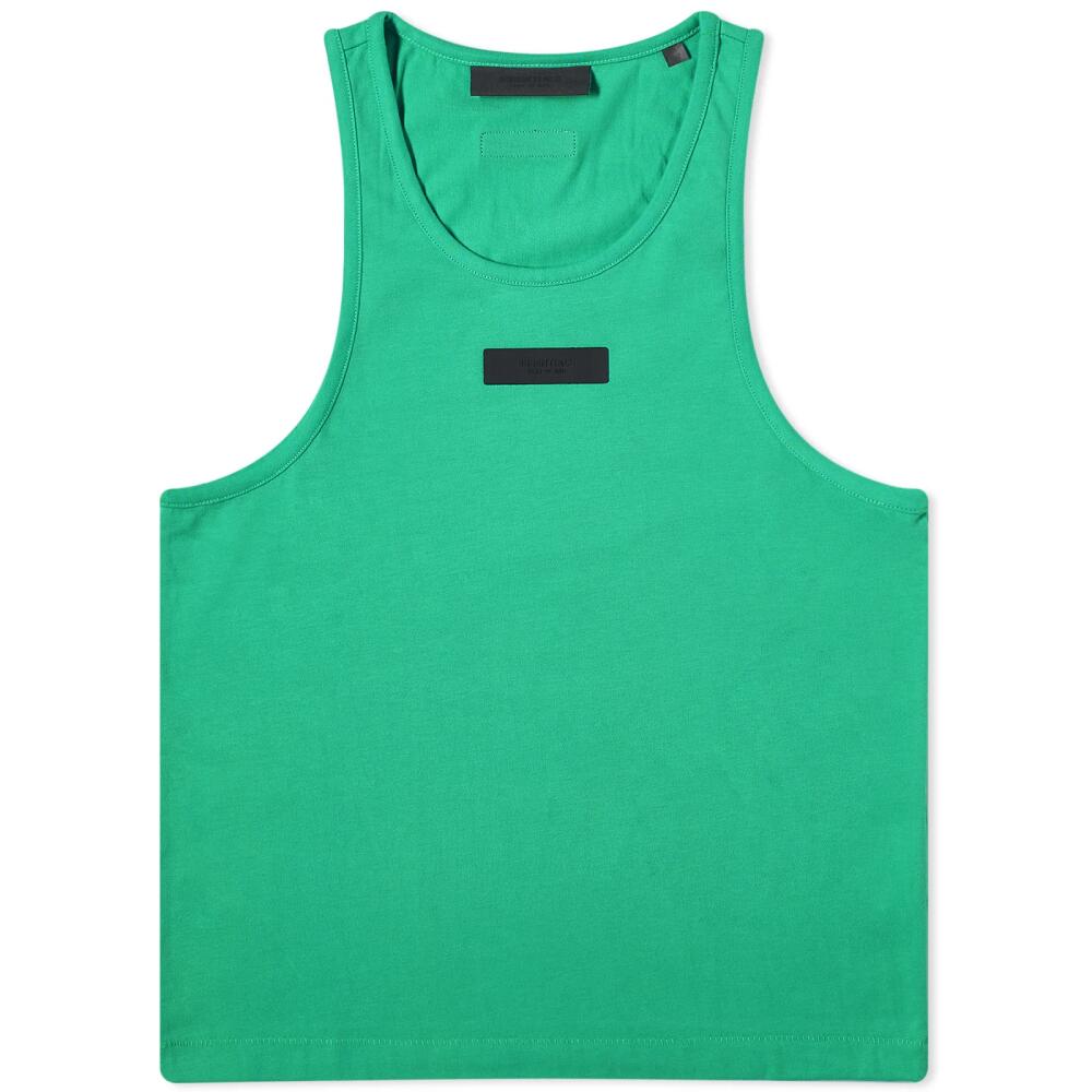 Fear of God ESSENTIALS Women's Tank Top in Mint Leaf Cover