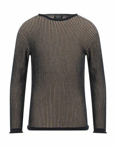 Dondup Man Sweater Midnight blue Cotton Cover