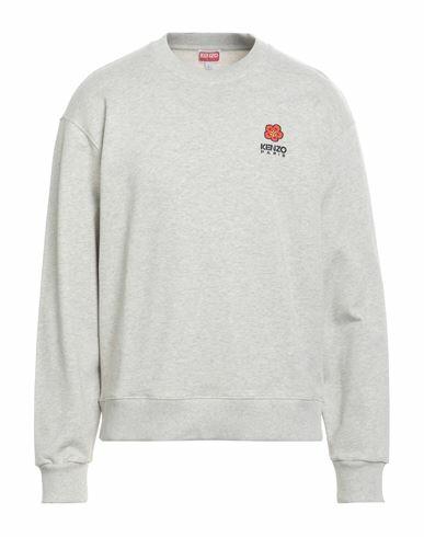 Kenzo Man Sweatshirt Light grey Cotton, Elastane Cover