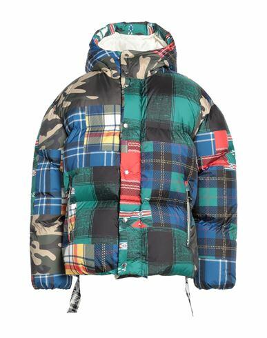 Khrisjoy Man Puffer Green Polyester Cover