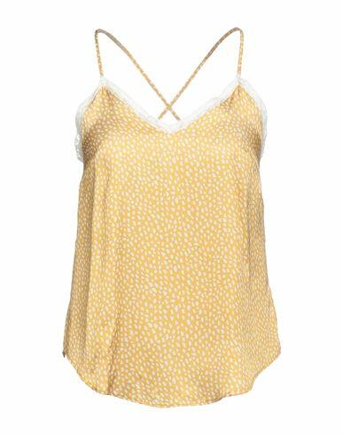 8pm Woman Top Ocher Viscose Cover