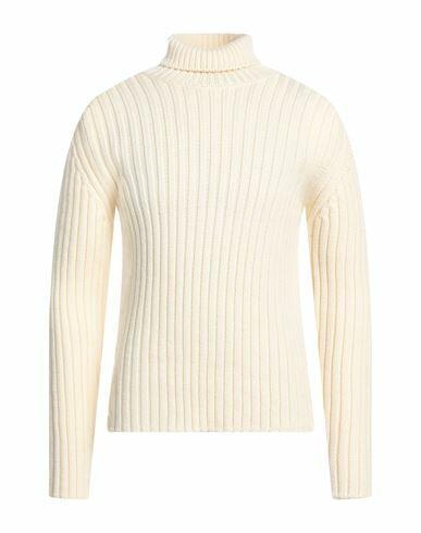 Ten C Man Turtleneck Ivory Wool Cover