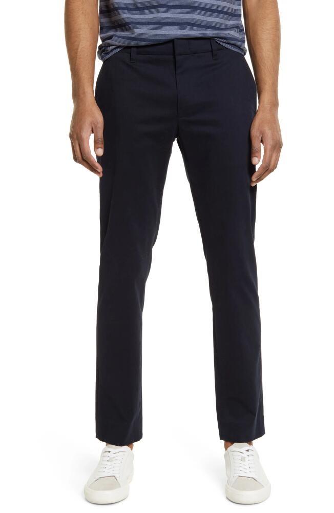 Vince Griffith Stretch Cotton Twill Chino Pants in Coastal Cover