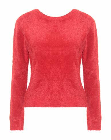 Kaos Jeans Woman Sweater Red Polyamide, Viscose, Polyester Cover