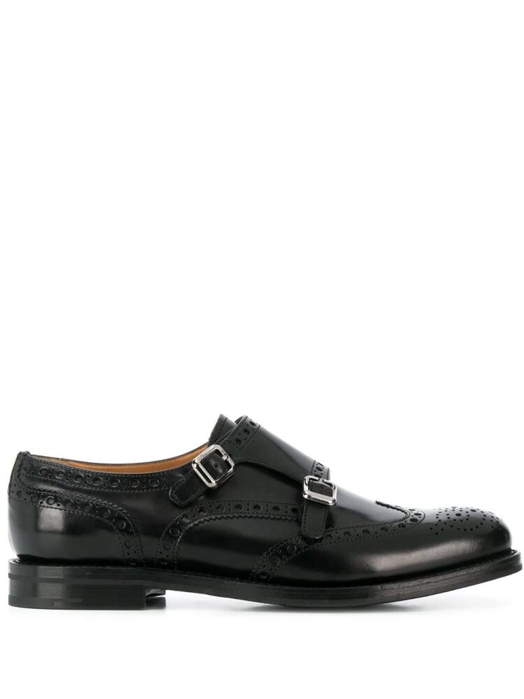 Church's monk-strap brogue shoes - Black Cover