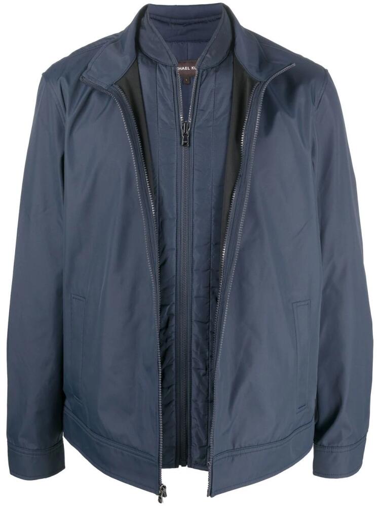 Michael Kors 3-in-1 zip-up track jacket - Blue Cover