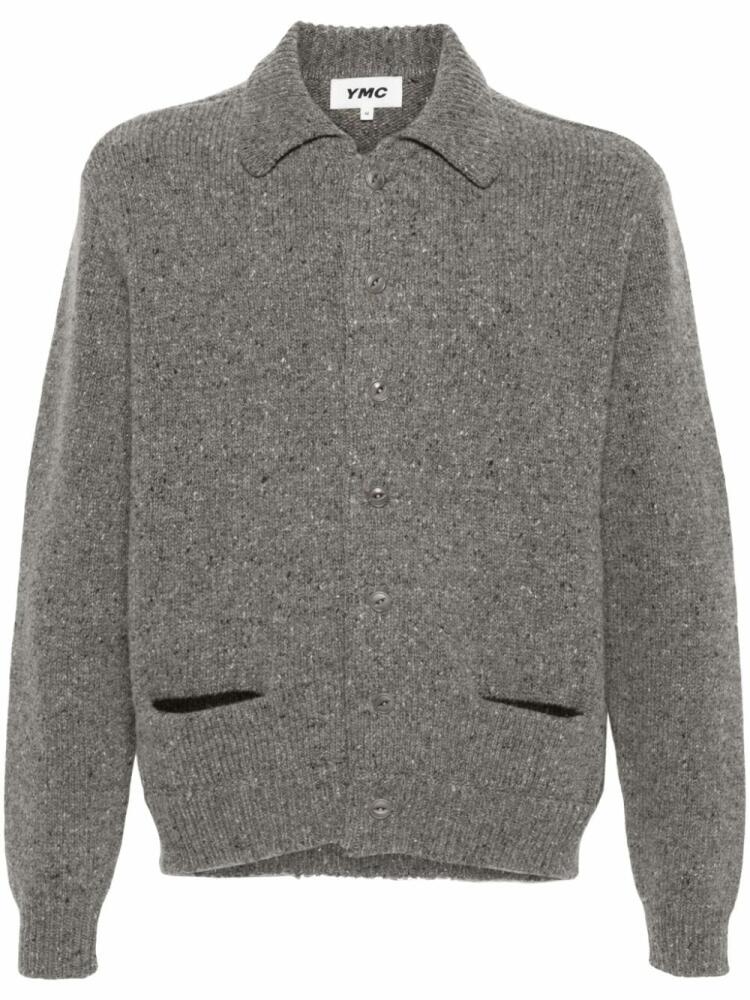 YMC Rat Pack cardigan - Grey Cover