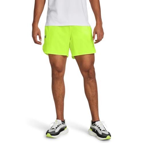 Under Armour Peak Woven Shorts - Mens High Vis Yellow/Black Cover