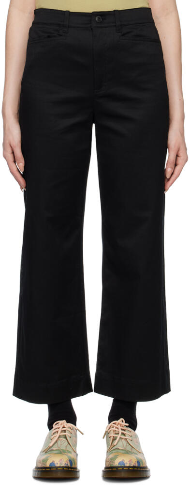 Proenza Schouler Black Patch Trousers Cover