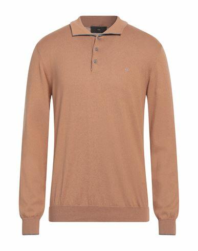 Liu ·jo Man Man Sweater Camel Cotton, Cashmere Cover