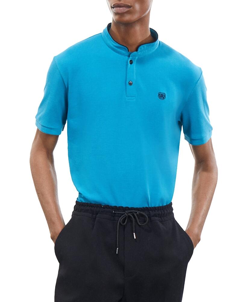 The Kooples Slim Fit Short Sleeve Polo Shirt Cover