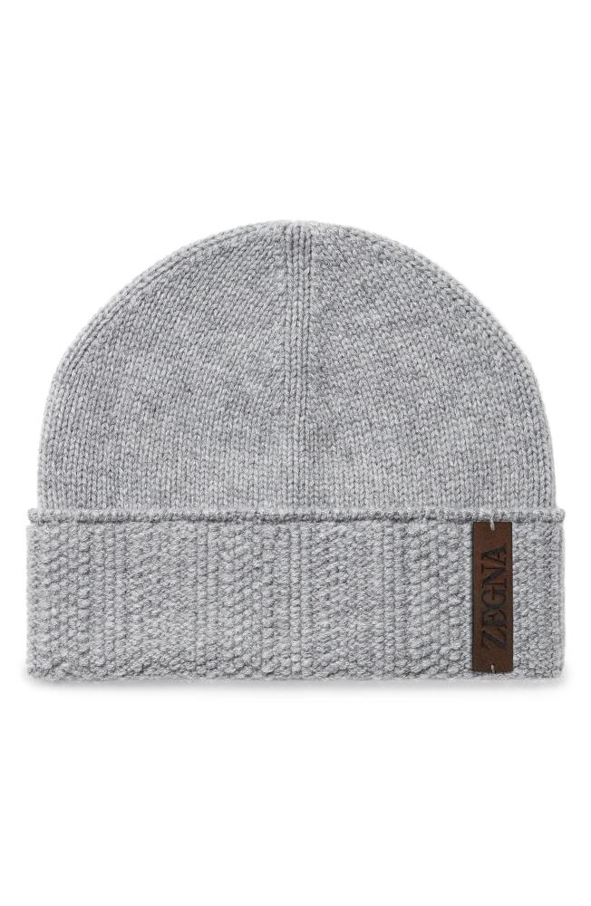 ZEGNA Cashmere Beanie in Vicuna Cover