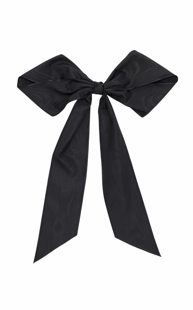 Lelet NY - Heather Grosgrain Hair Bow - Black Cover