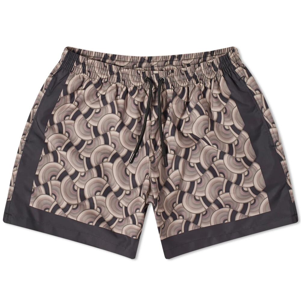 Dries Van Noten Men's Phibbs Swim Shorts in Petrol Cover