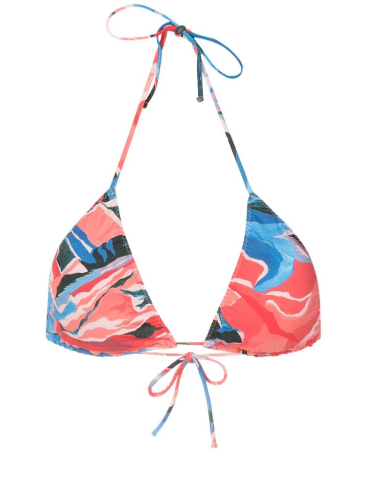 Clube Bossa Aava graphic-print bikini top - Multicolour Cover