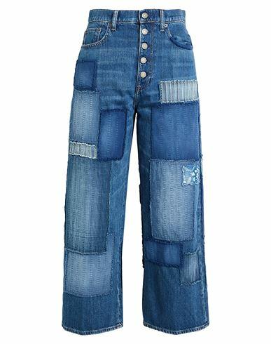 Polo Ralph Lauren Woman Jeans Blue Cotton Cover