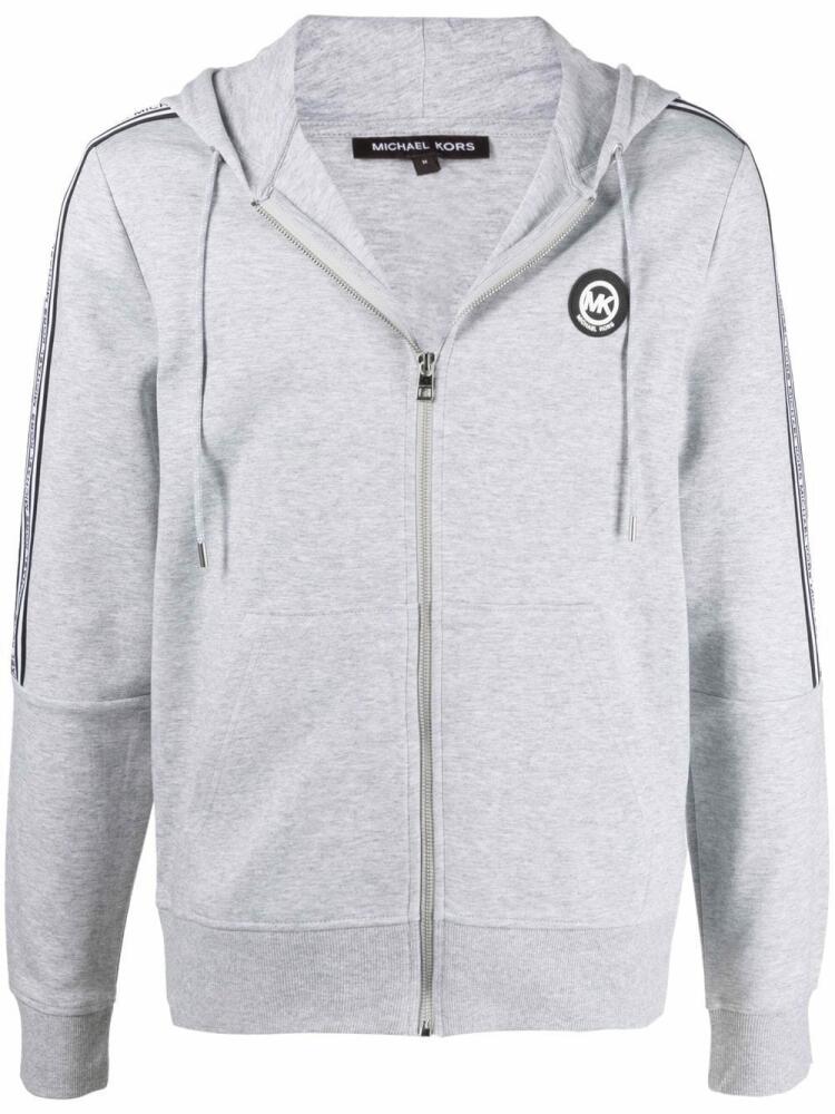 Michael Kors logo-print hooded sweatshirt - Grey Cover