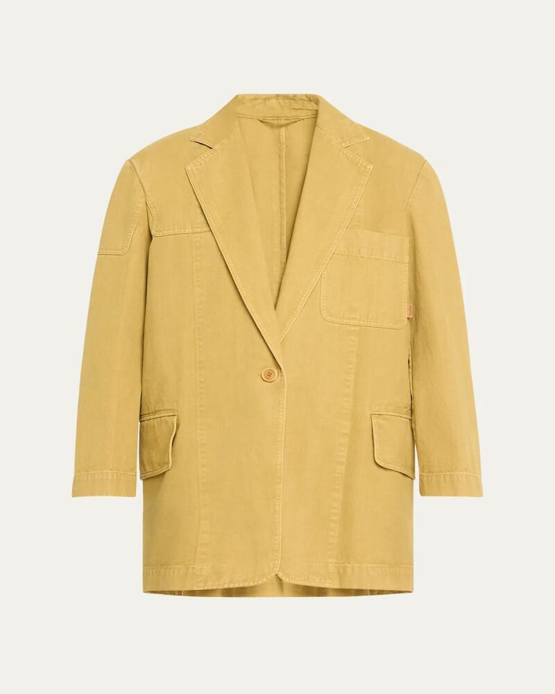 Max Mara Dizzy Single-Breasted Jacket Cover