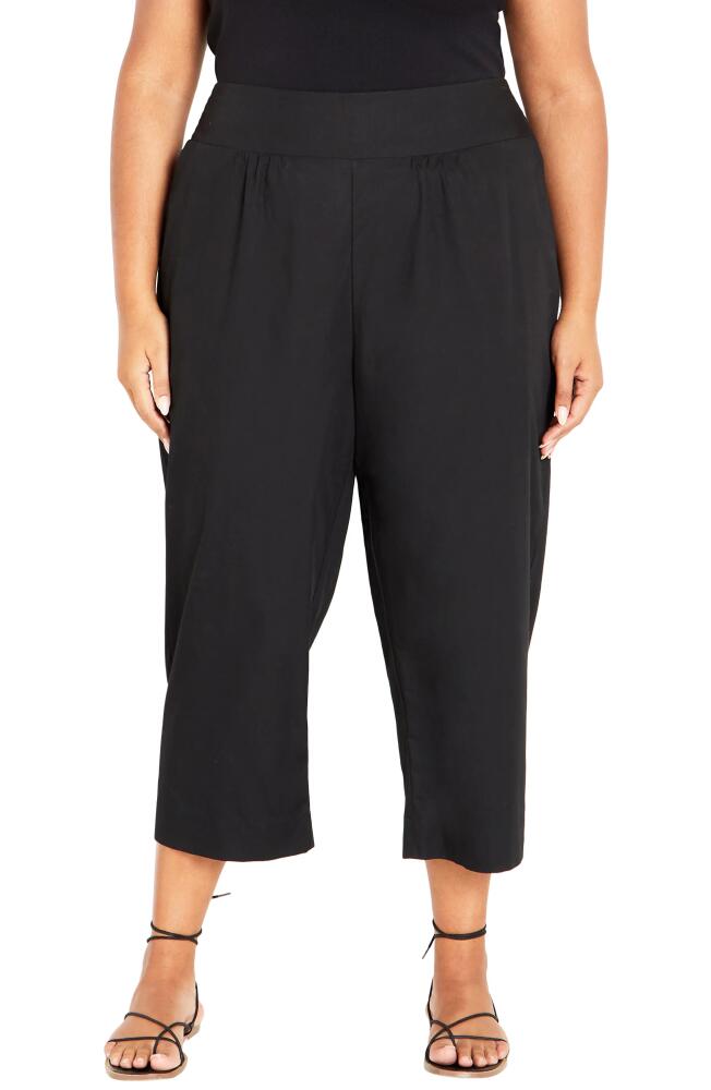 City Chic Justice Pull-On Pants in Black Cover