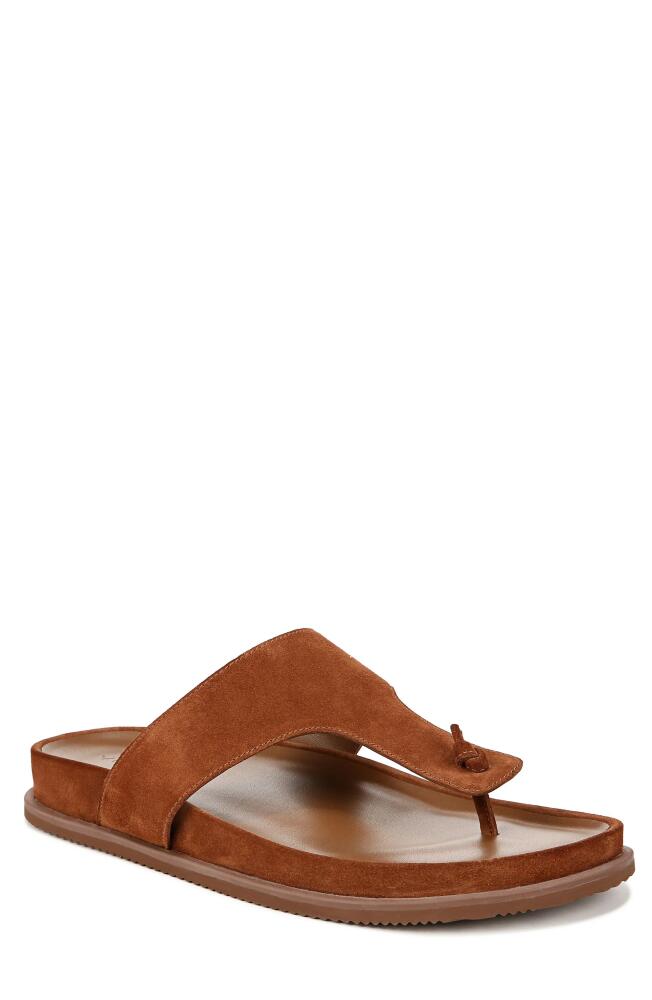 Vince Diego Leather Slide Sandal in Coriander Tan Cover