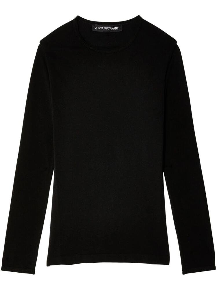 Junya Watanabe long-sleeve T-shirt - Black Cover