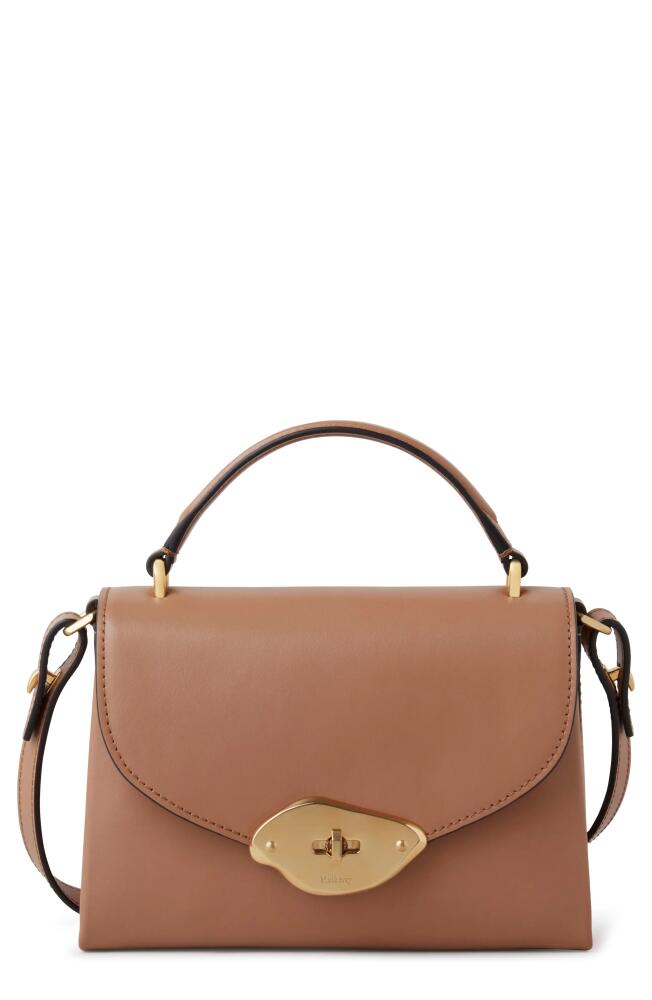 Mulberry Small Lana Top Handle Crossbody Bag in Sable Cover