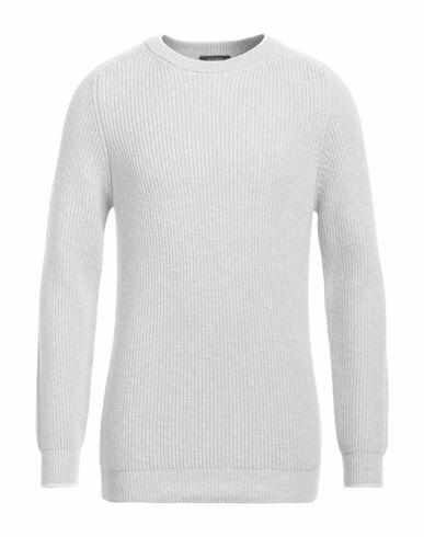 Peserico Man Sweater Light grey Merino Wool, Cashmere, Cotton, Virgin Wool, Silk Cover