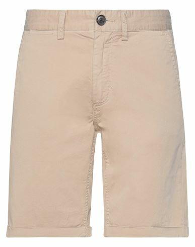 Sun 68 Man Shorts & Bermuda Shorts Beige Cotton, Elastane Cover