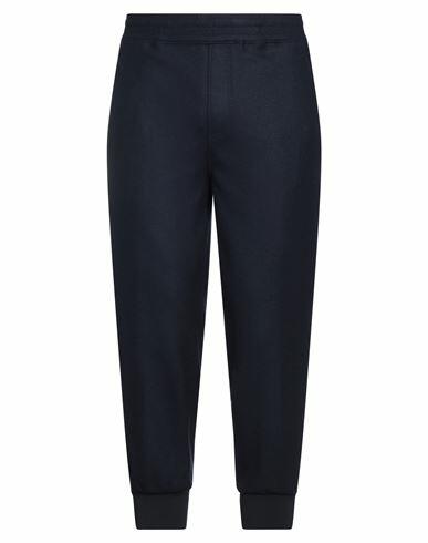 Neil Barrett Man Pants Navy blue Wool, Polyamide, Viscose, Elastane Cover