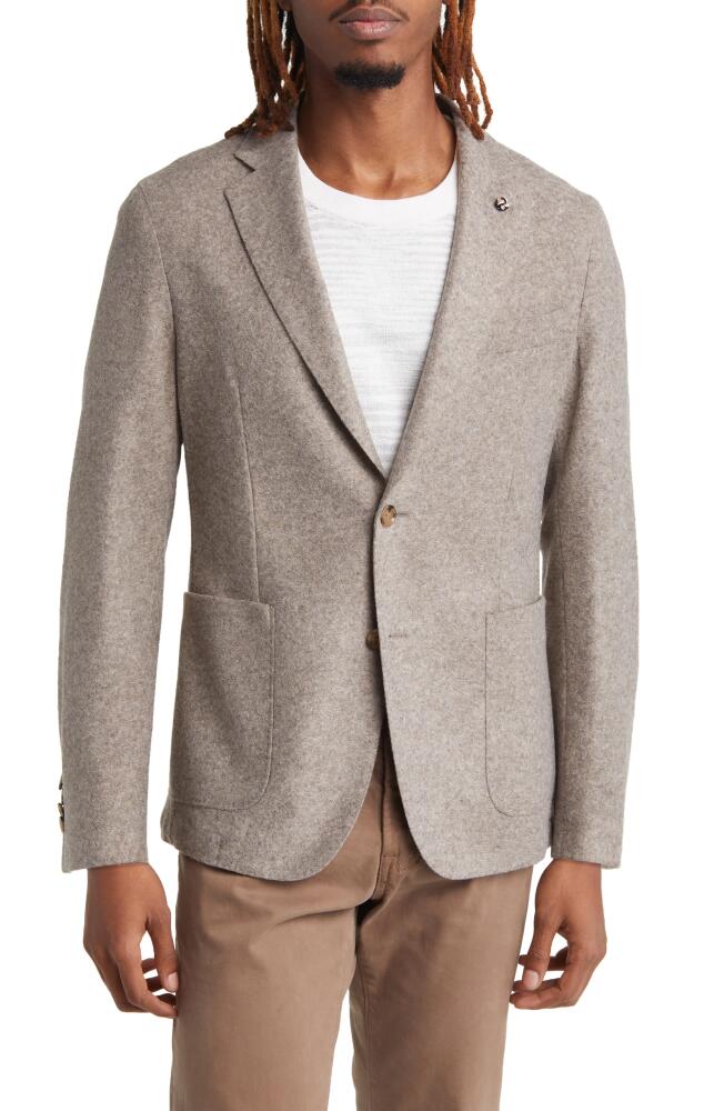 BOSS Hanry Heathered Sport Coat in Medium Beige Cover