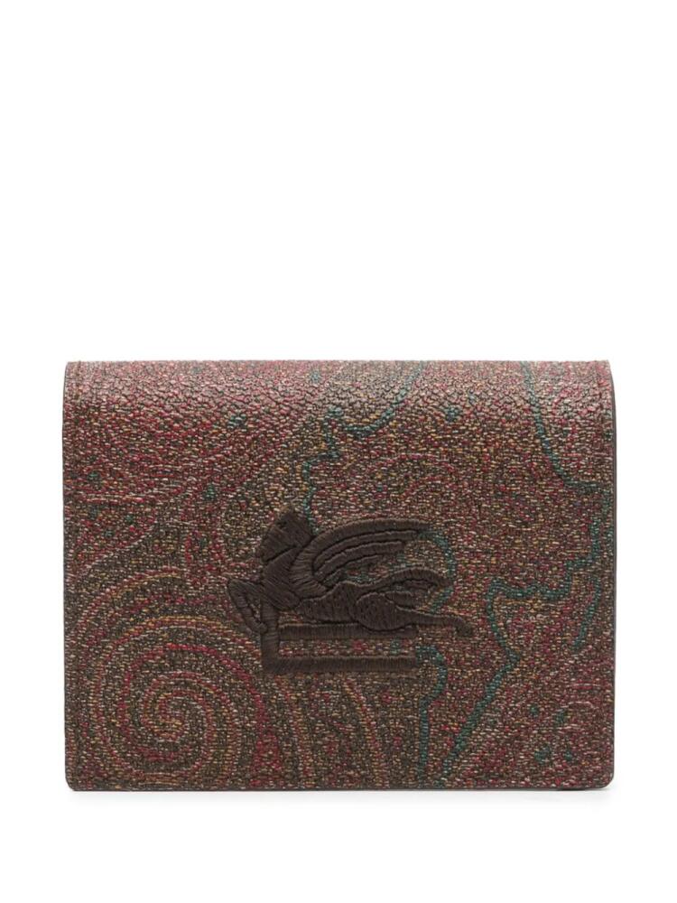 ETRO paisley-print wallet - Brown Cover