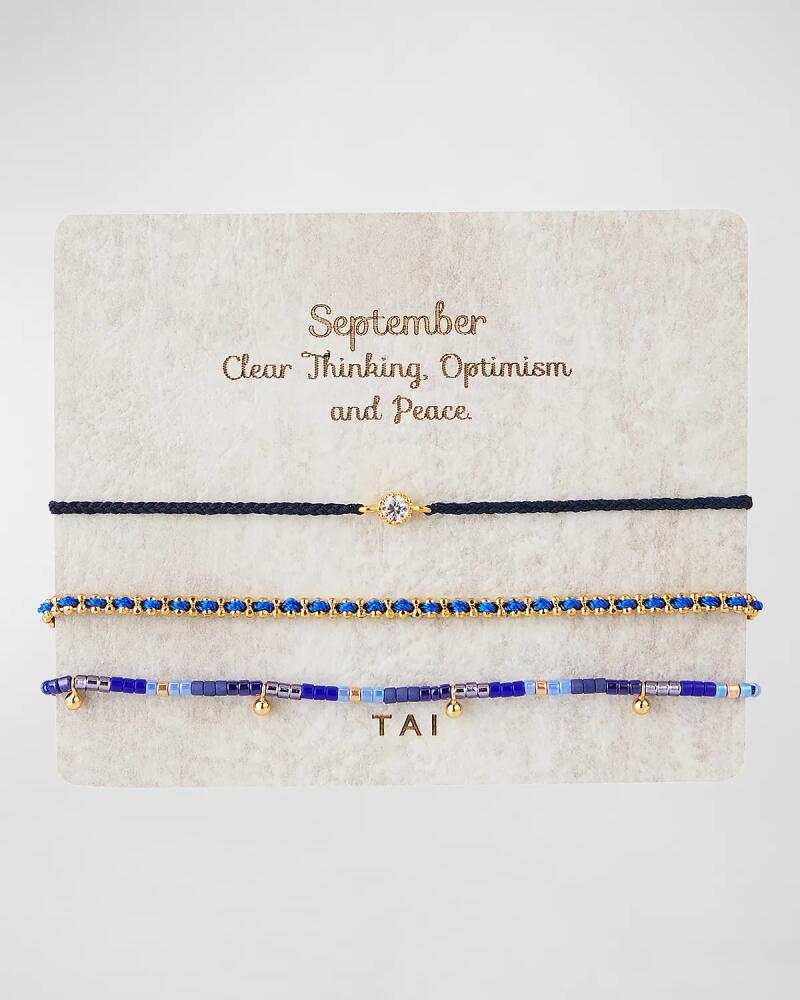 Tai Personalized Birthday Bracelets, Set of 3 Cover