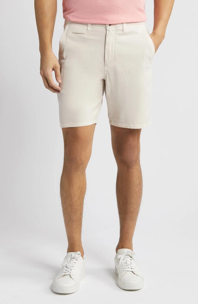 johnnie-O Nassau Chino Shorts in Stone Cover